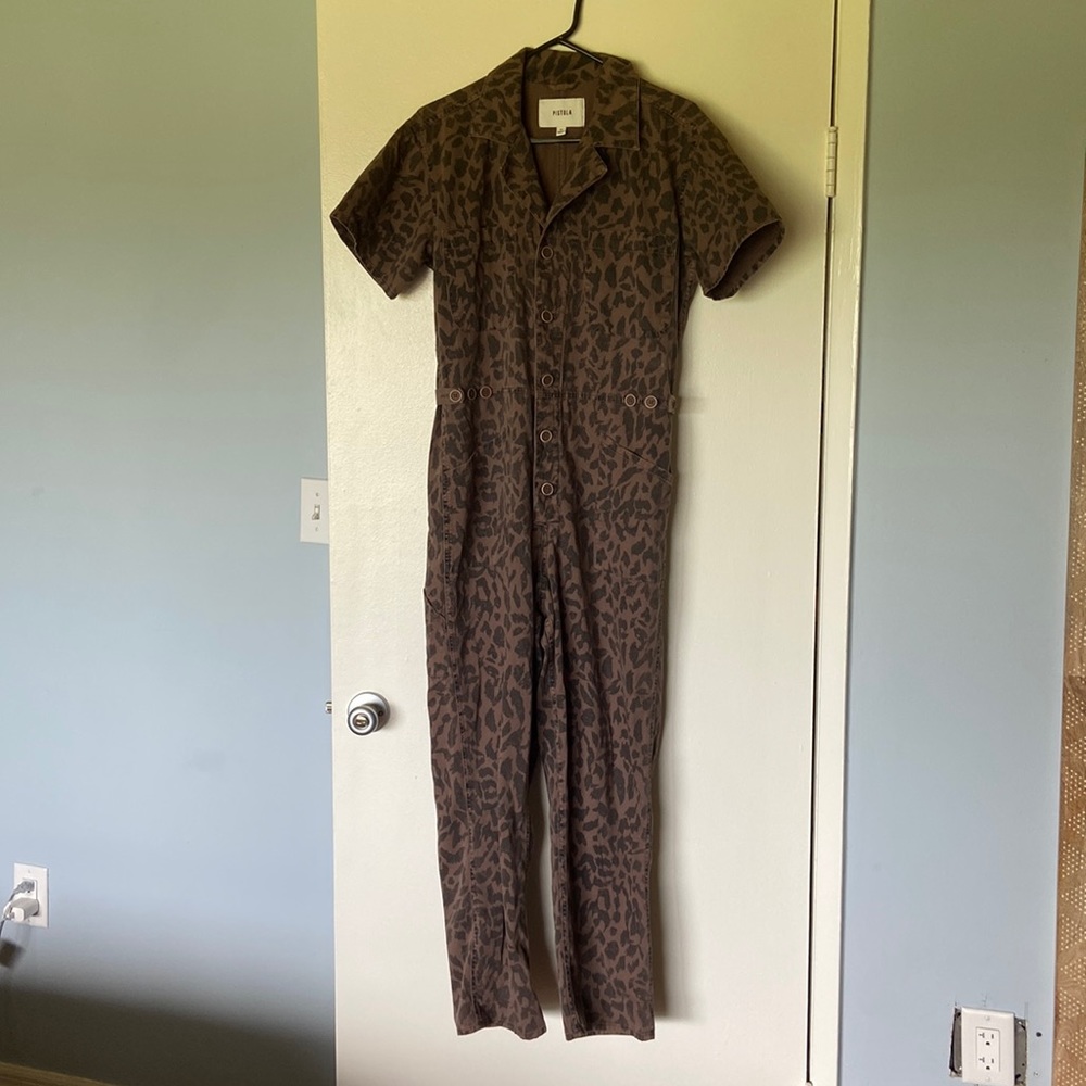 Pistola animal print jumpsuit